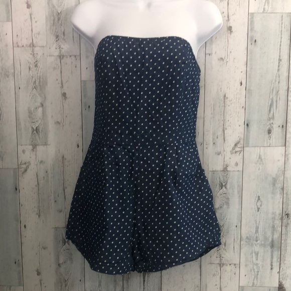 Annabella Polka Dot Romper Medium - Picture 1 of 11